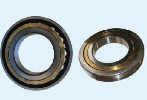 Single direction thrust angular contact ball bearing
